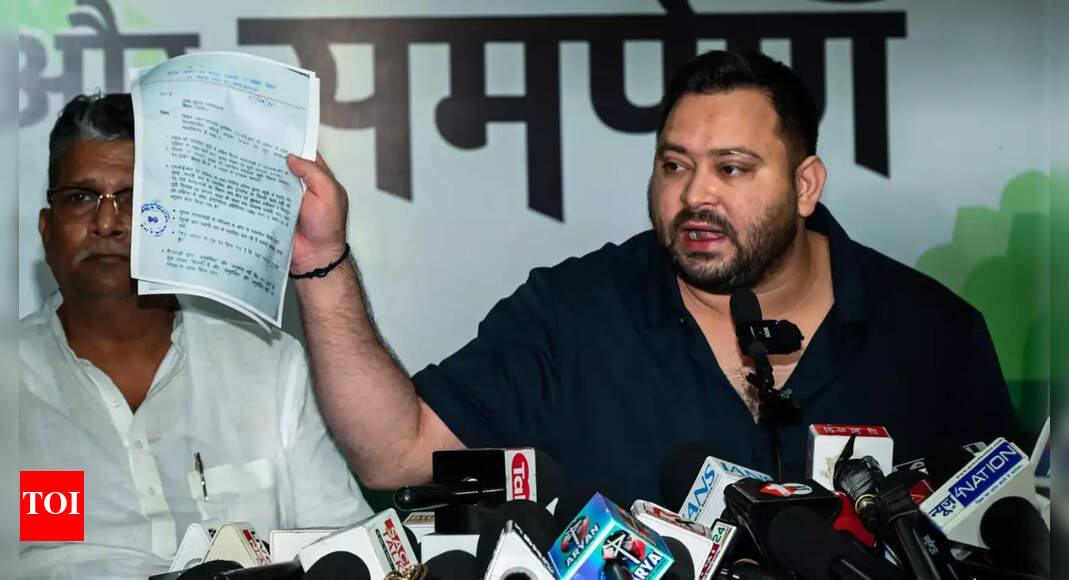 'Who is at fault?' RJD leader Tejashwi Yadav takes on EC over two EPIC numbers; 'will give good answer to it'