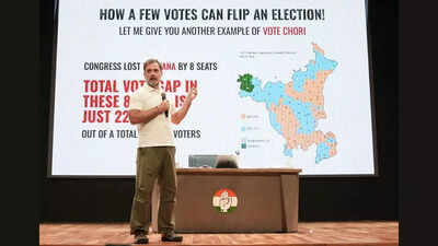 'Take This As My Oath': Rahul Gandhi Dares Election Commission Over Voter Fraud Claims in Karnataka