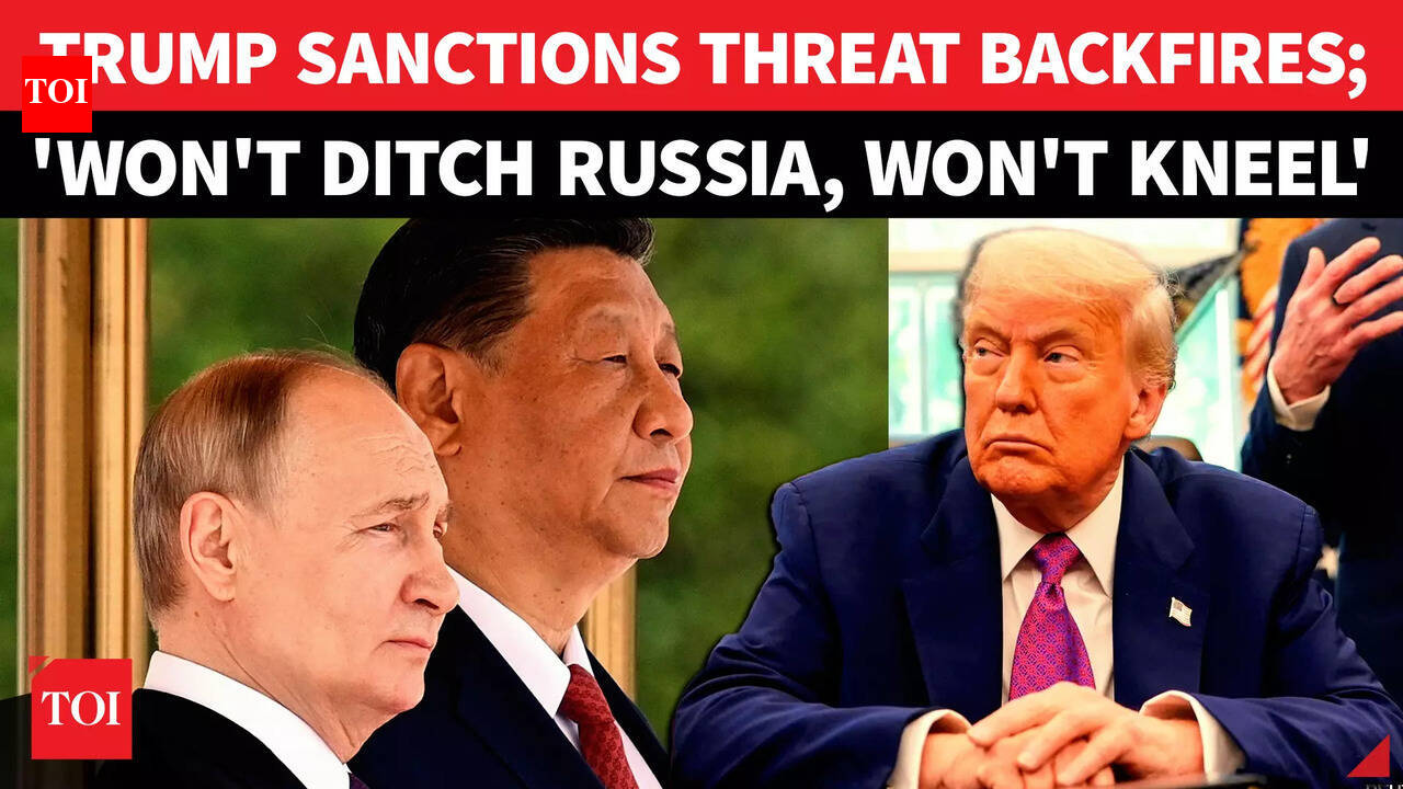 China Fires Back After Trump Hints At Sanctions Over Russia Oil ...