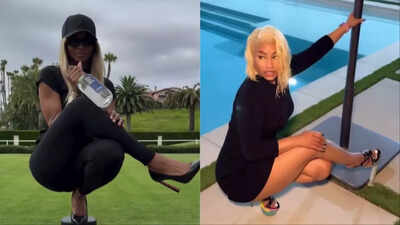 WATCH: Russell Wilson’s wife Ciara conquers the Nicki Minaj Stiletto Challenge