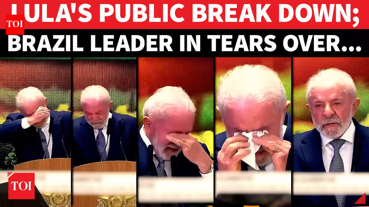 VIRAL: Brazil’s Lula CRIES Publicly, Shares Emotional Tale | ‘Too ...