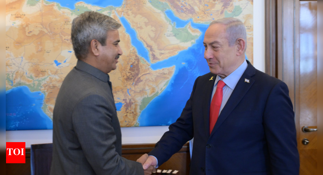 Netanyahu meets Indian envoy: Focus on security, economy; talks held amid US tariff pressure