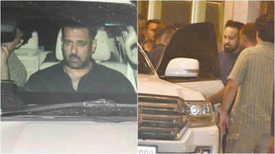 Salman Khan pays last respects at Shera’s residence after bodyguard’s father Sunder Singh Jolly passes away at 88 after battling cancer