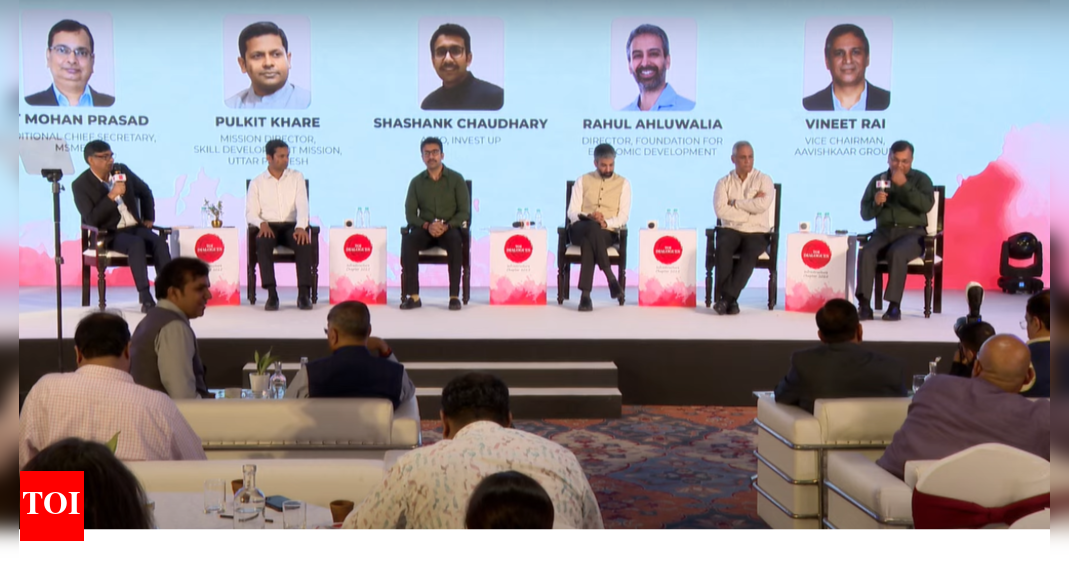 TOI Dialogues - Infrastructure Chapter: UP's path to future-ready growth; experts stress need for skill development
