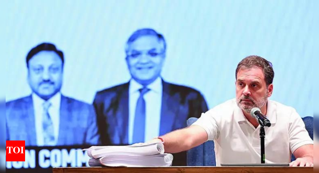 1 lakh fake voters in Karnataka seat that BJP swept in 2024: Rahul Gandhi