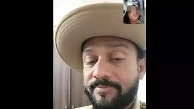 Wanted burglar ‘Bombay Saleem’ wears police uniform in hotel room, makes video call to his wife; Bengaluru cop in soup