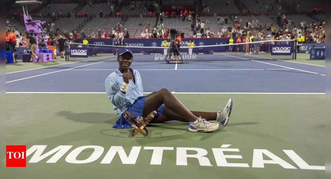Canadian teen Victoria Mboko outlasts Naomi Osaka to win WTA Montreal crown