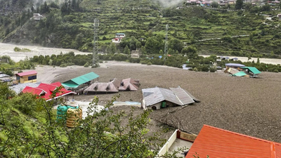 Uttarkashi Cloudburst Horror: Flash Floods Sweep Away Village, People Seen Running For Their Lives