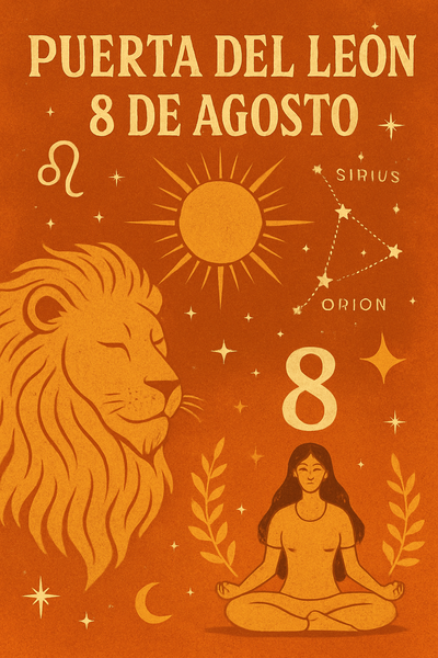 8 de agosto: El Portal del León y la oportunidad de despertar
