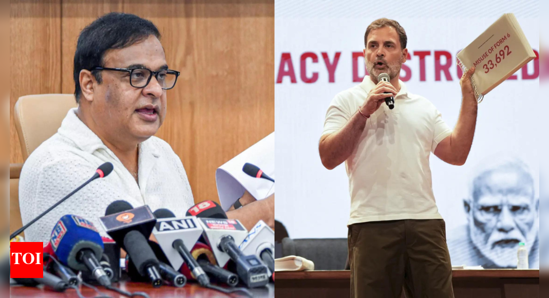 'He indirectly supported SIR': Assam CM Himanta on Rahul's 'vote theft' claim; cites ‘Bangladeshi names’ in voter rolls