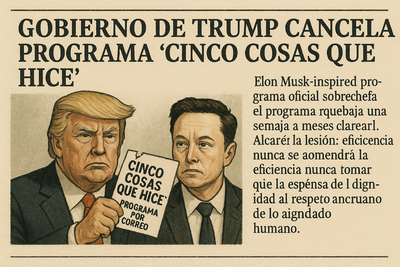 Elon Musk, el correo de las “5 cosas” y la marcha atrás del gobierno de Trump