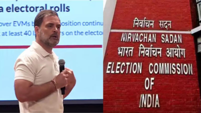 Rahul Gandhi’s 10 Major Allegations Against EC, Presents 'Evidence' Of 'Massive Vote Theft’