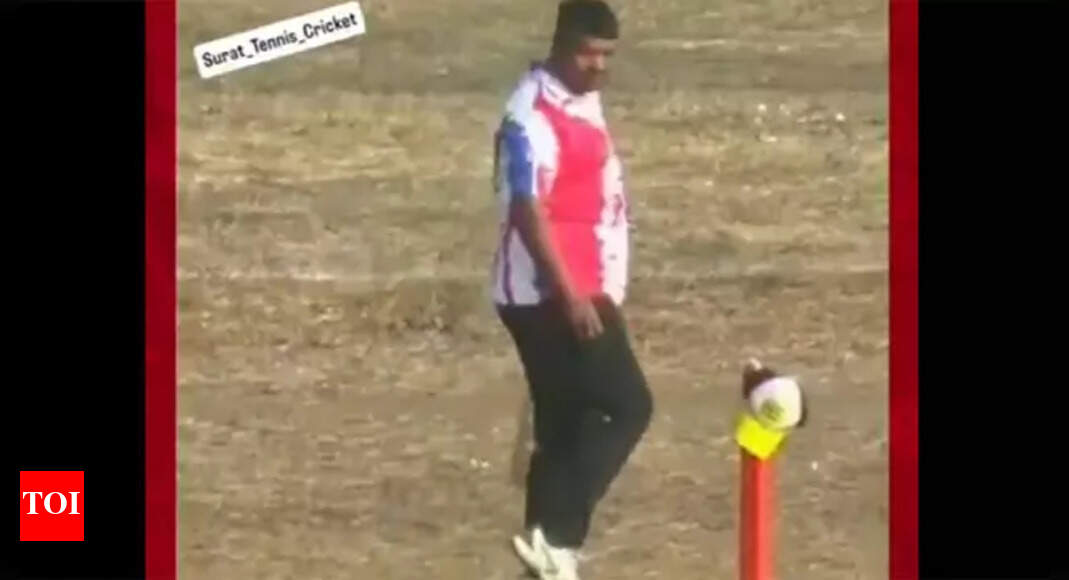Watch the video and decide: OUT or NOT OUT? Here’s what cricket’s laws say | Cricket News – Times of India