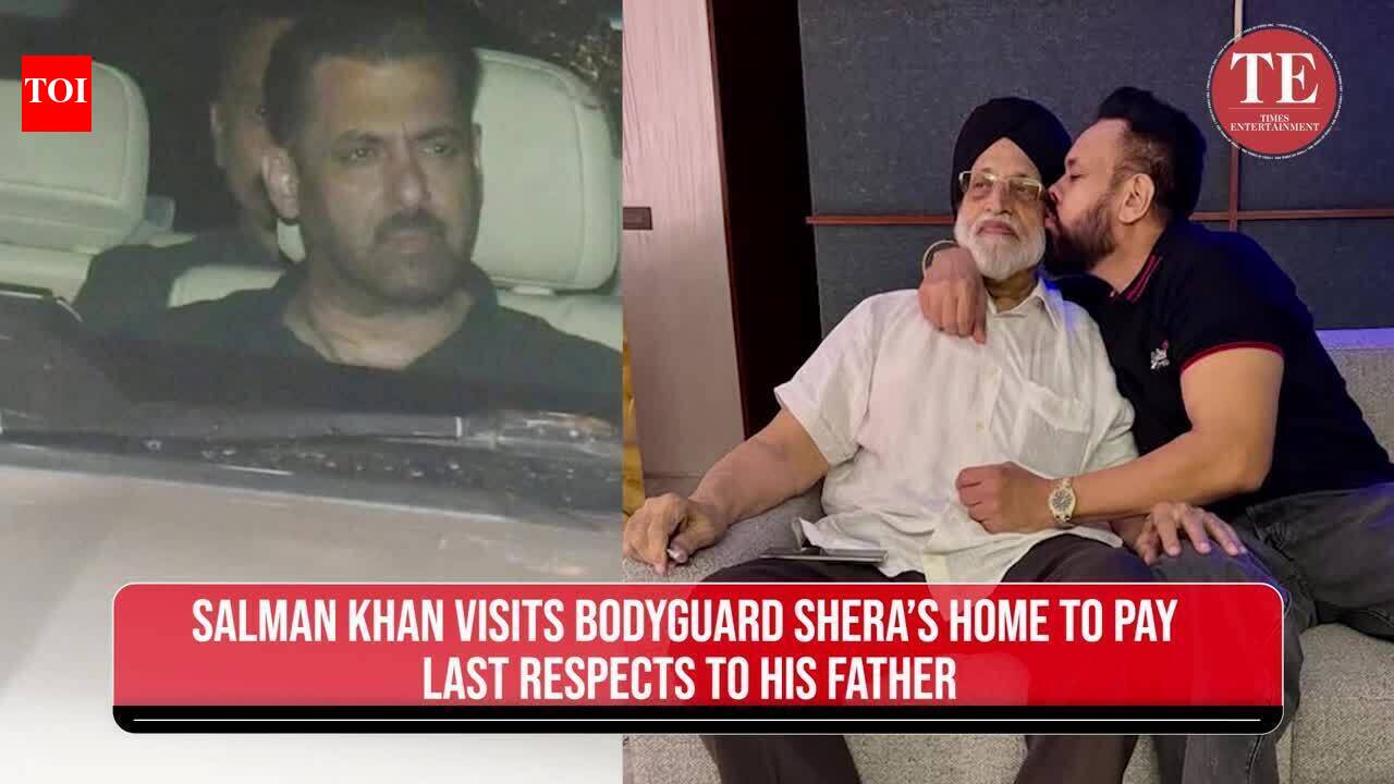 Salman Khan consoles his bodyguard Shera after father’s death ...