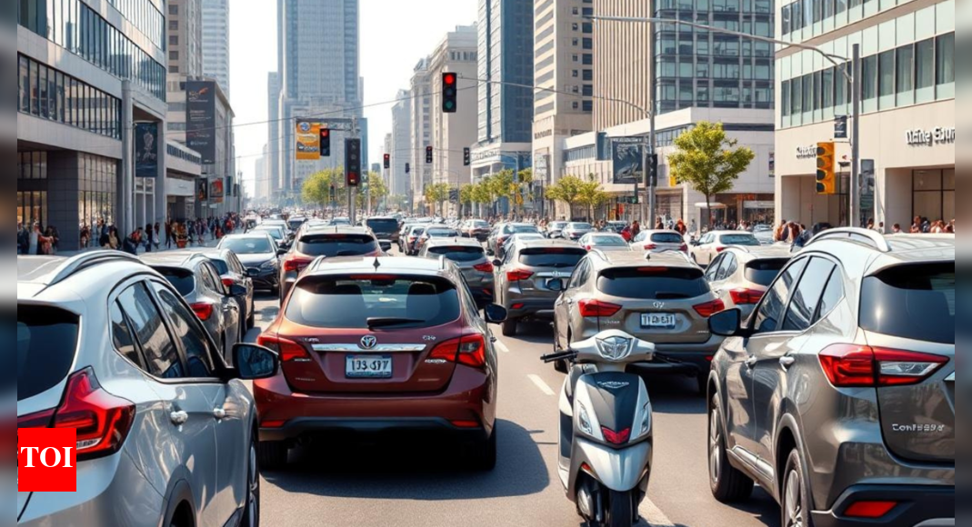 India’s auto retail slips 4.3%: Passenger vehicles, two-wheelers’ sales decline in July;  tractor segment bucks trend with 11% growth – Times of India