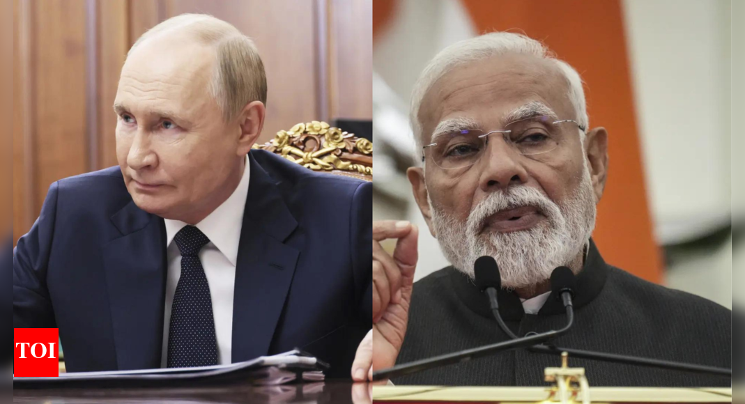 Amid standoff with US, Modi speaks to Putin, says he’ll host him this year