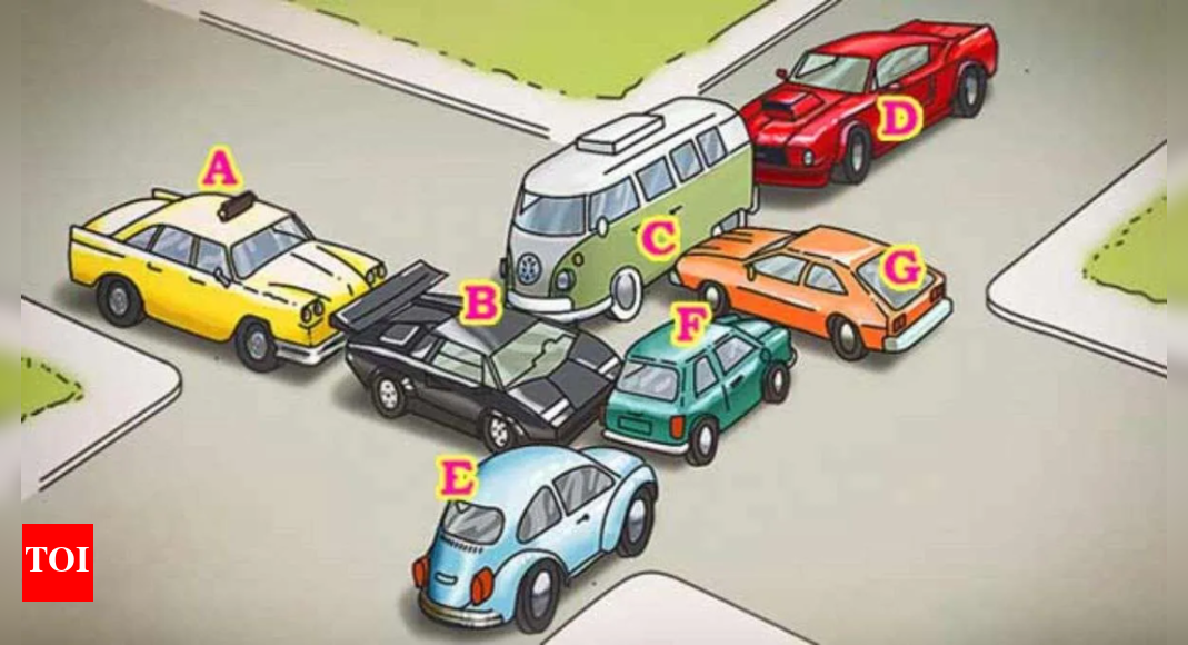 Can you solve this? Move just one car to clear the traffic jam