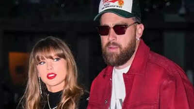 Travis Kelce and Taylor Swift misses family funeral while Jason Kelce stands alone
