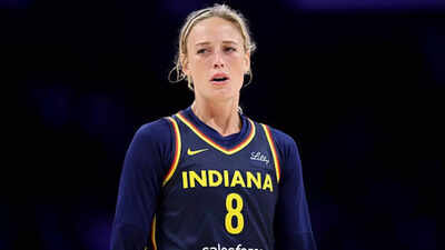 WNBA star Sophie Cunningham is not letting a few s*x toys from enjoying her game time