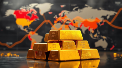 As tariff tensions soar & Re falls, gold price crosses Rs 1L/10 gm in ...