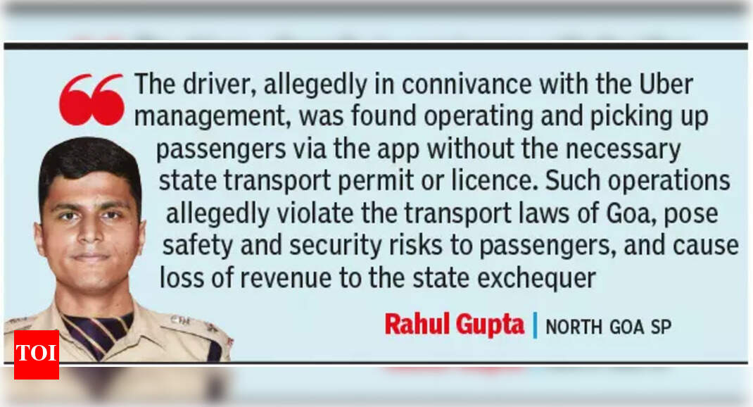 In no-Uber Goa, FIR against aggregator; airport drop matter reaches assembly