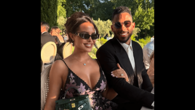 Evander Kane celebrates Leon Draisaitl and Celeste Desjardins’ wedding in style with Edmonton Oilers teammates