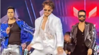  When Tiger Shroff dropped a dance video with Shahid Kapoor and Varun Dhawan