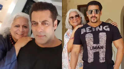 Salman Khan’s rakhi sister Bina Kak pens loving note for him on Raksha Bandhan: ‘I pray for your happiness’