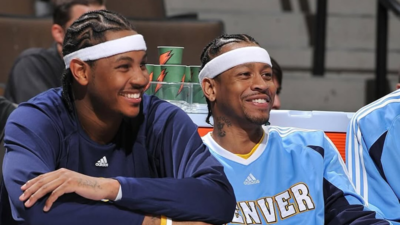NBA Hall of Famer Allen Iverson drafts an emotional message for former teammate Carmelo Anthony