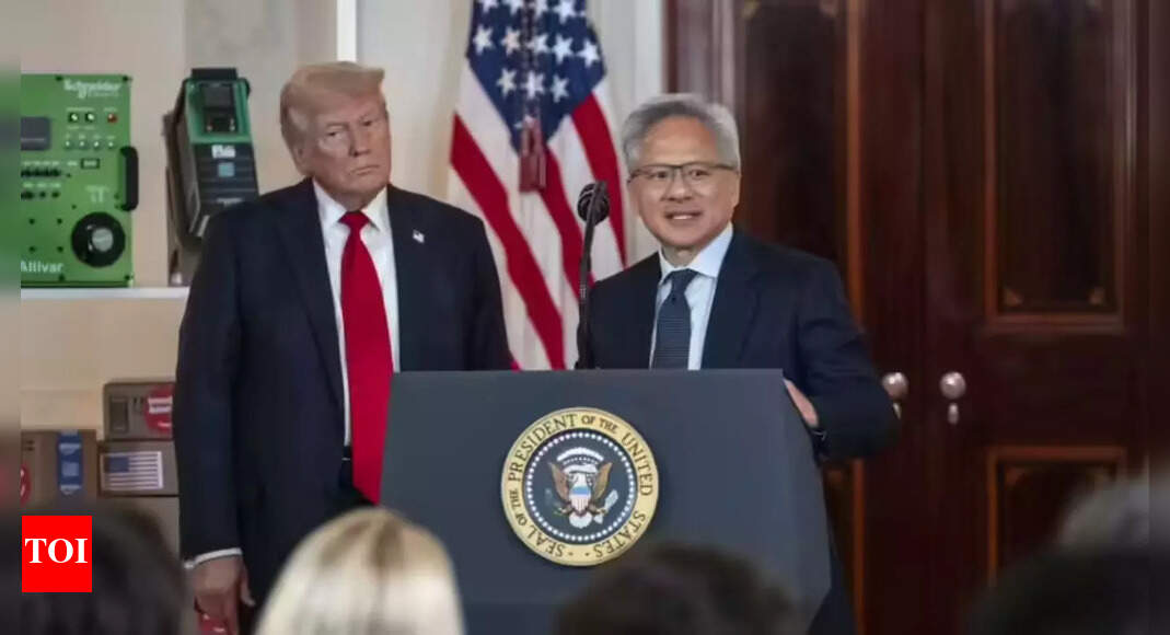 Nvidia gets green light: US clears chip exports to China; company avoids billion dollars hit after CEO’s meeting with Trump – Times of India