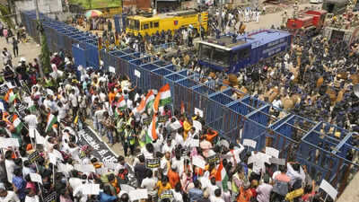 One year of RG Kar incident: Police lathi-charge protestors; Suvendu alleges victim's parents and BJP MLAs injured