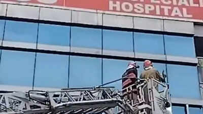 1 dead as fire breaks out at Delhi’s Anand Vihar hospital; 11 patients rescued