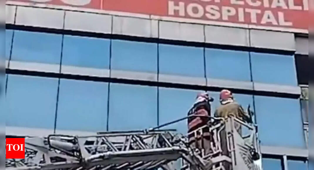 1 dead as fire breaks out at Delhi’s Anand Vihar hospital; 11 patients rescued