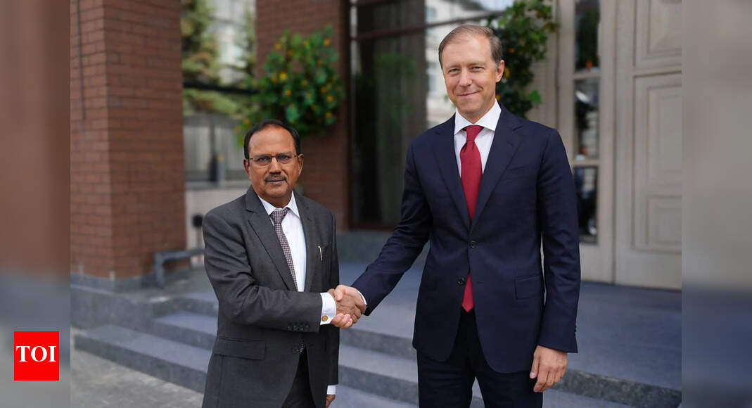 Ajit Doval in Moscow: NSA meets Russia's First Deputy PM; discusses ties, joint projects