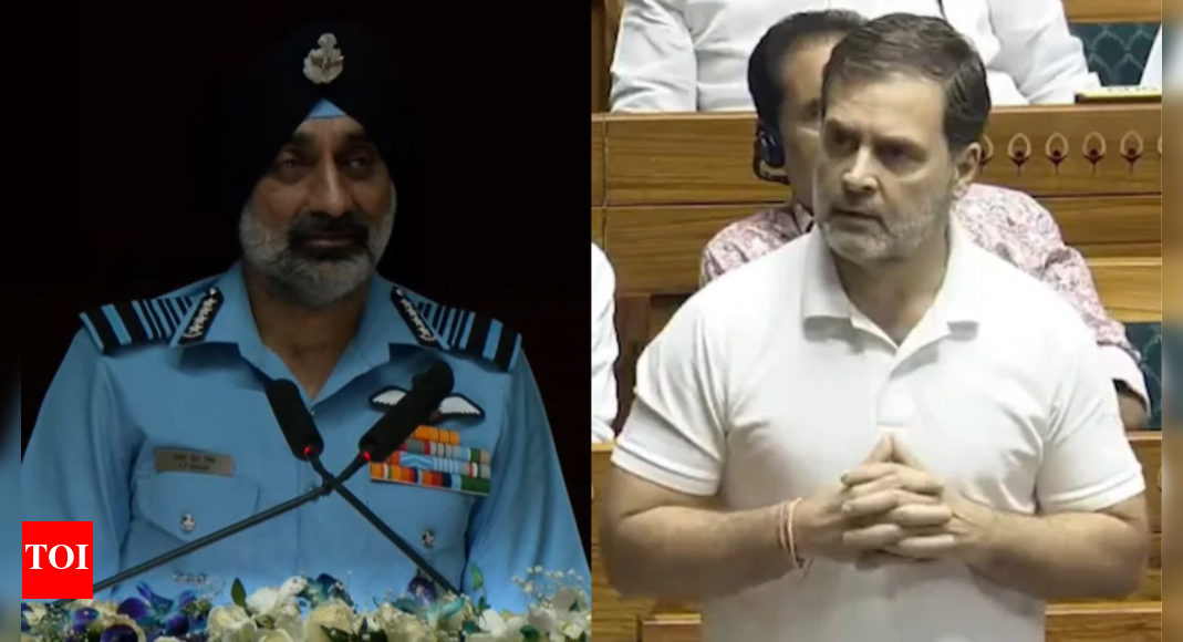 Oppn's ‘no political will’ charge: IAF chief cites govt’s clear resolve in Op Sindoor; responds to 'aur maarna tha' remarks