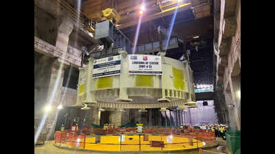 Subansiri dam: NHPC installs 395-tonne generator stator | Guwahati News ...