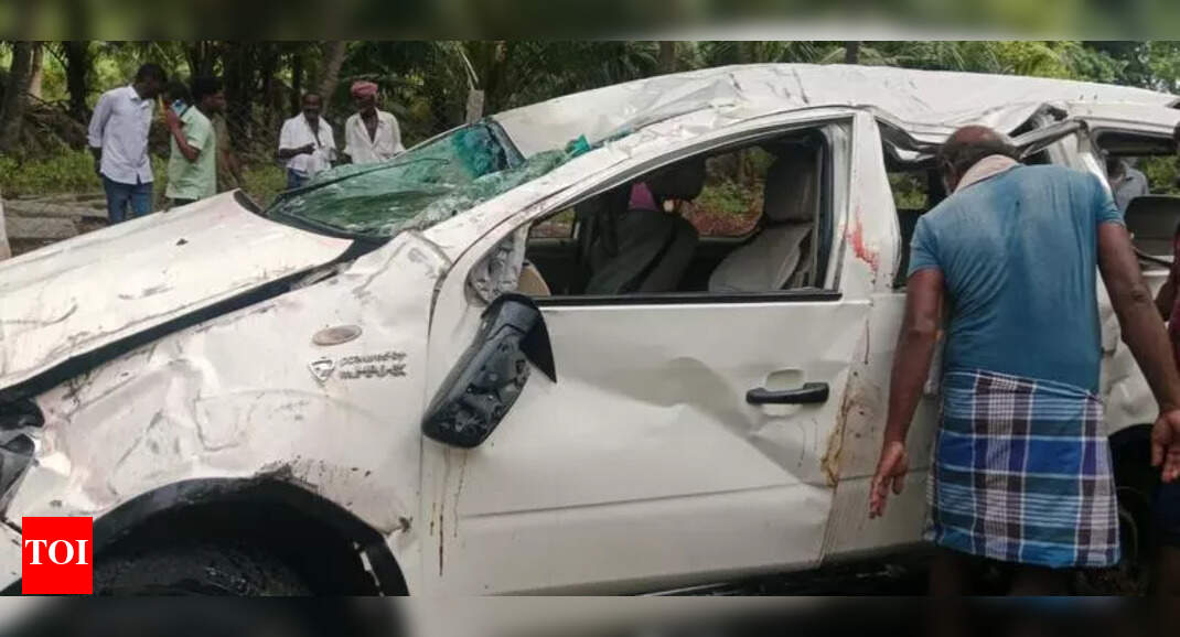 3 killed, 9 injured as SUV rams bike near Lalgudi | Trichy News - Times ...