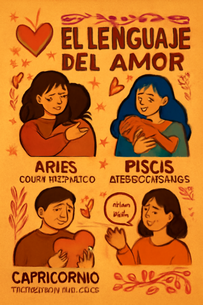Descubre tu lenguaje del amor según tu signo zodiacal: una guía desde el corazón de la astrología