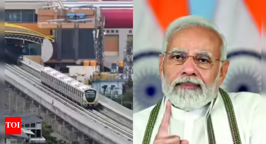 PM Modi to inaugurate Namma Metro Yellow Line — Here's what you should know