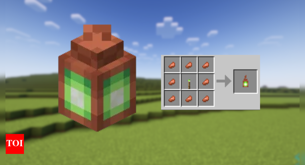 How to craft Copper Lantern in Minecraft