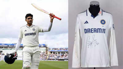 ₹5.41 lakh! Shubman Gill's signed jersey fetches massive sum in auction; Rishabh Pant's cap fetches over a lakh