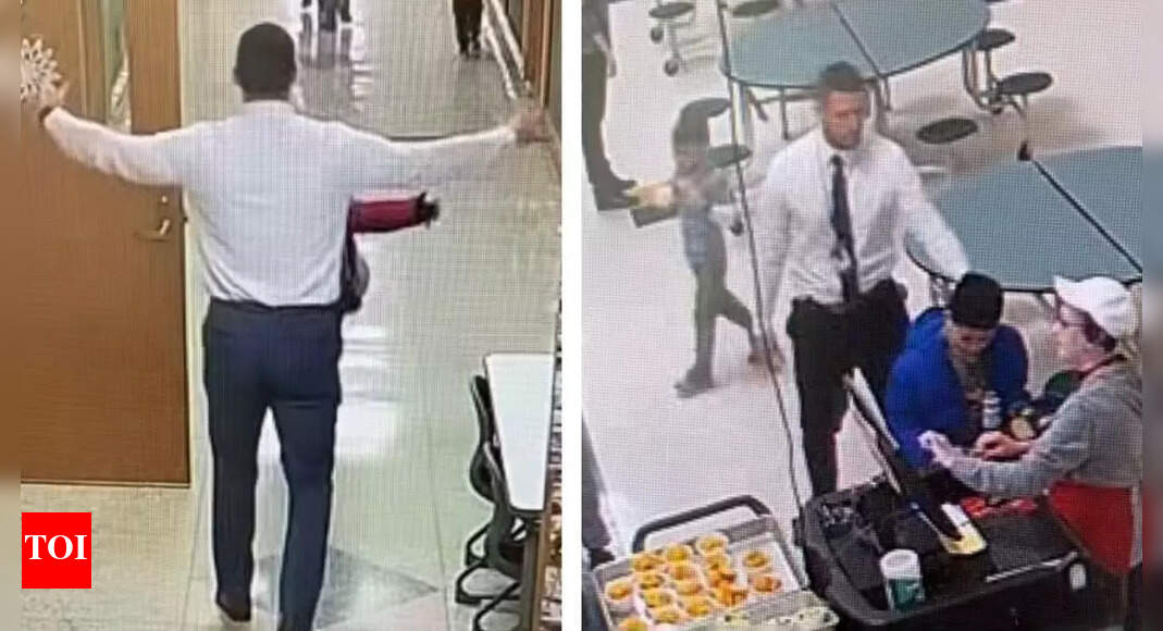 Viral video: School principal’s unique morning ritual wins over internet, clocks 377 million views