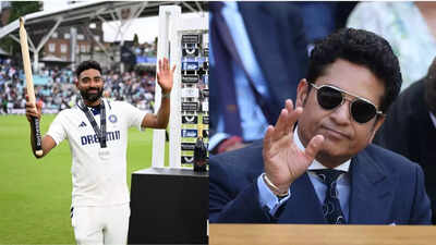 IND vs ENG: 'Thank you sir' -  Mohammed Siraj pens emotional response to Sachin Tendulkar