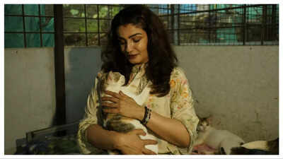 Raveena Tandon on International Cat Day: My cat Puma and I are both a little dramatic and weird