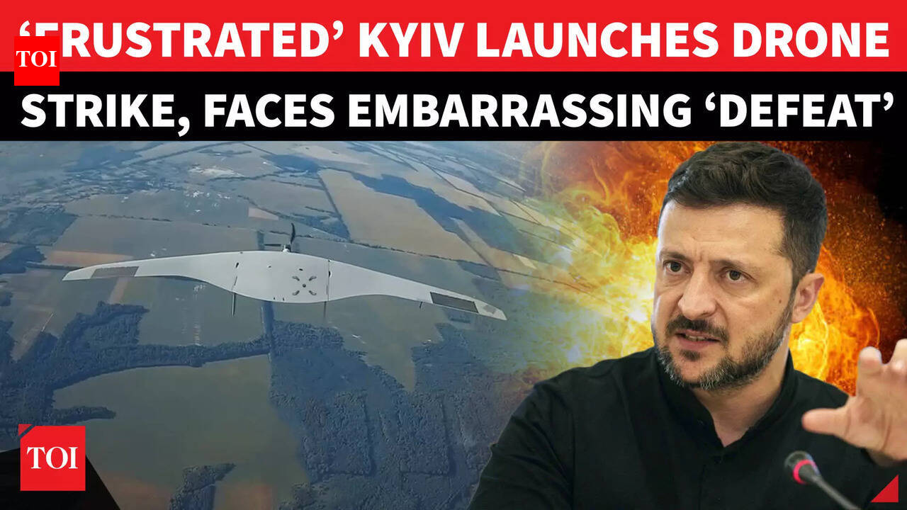 Ukraine Launches Massive Drone Barrage On Russia After Rejecting Trump ...