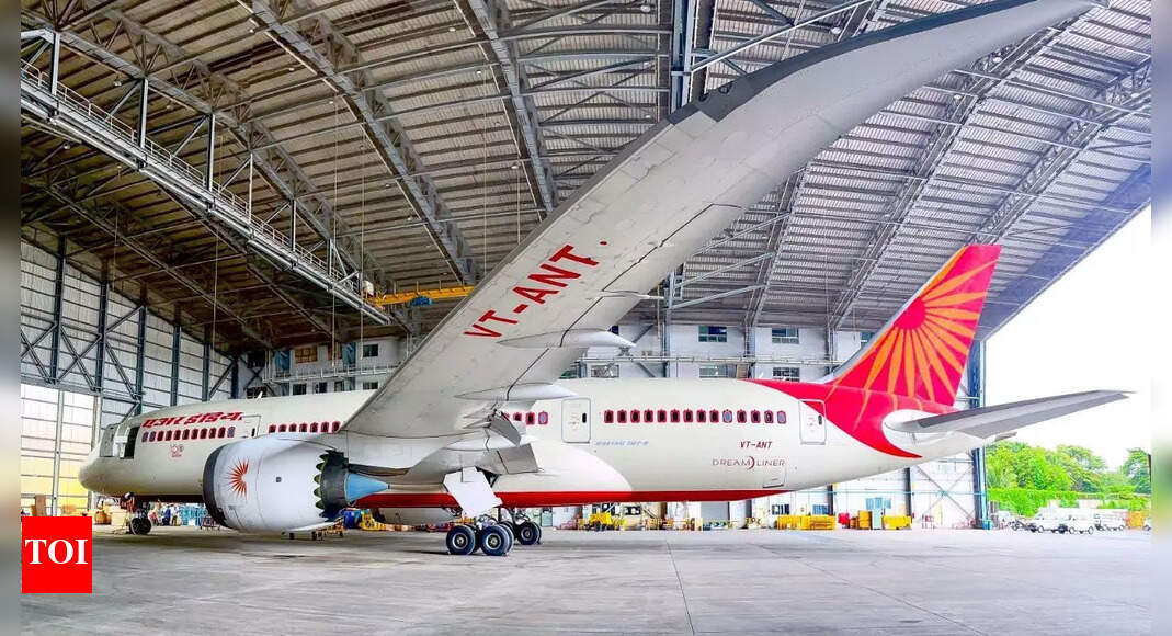 AI finally begins retrofit of legacy wide body planes; to complete task by October 2028