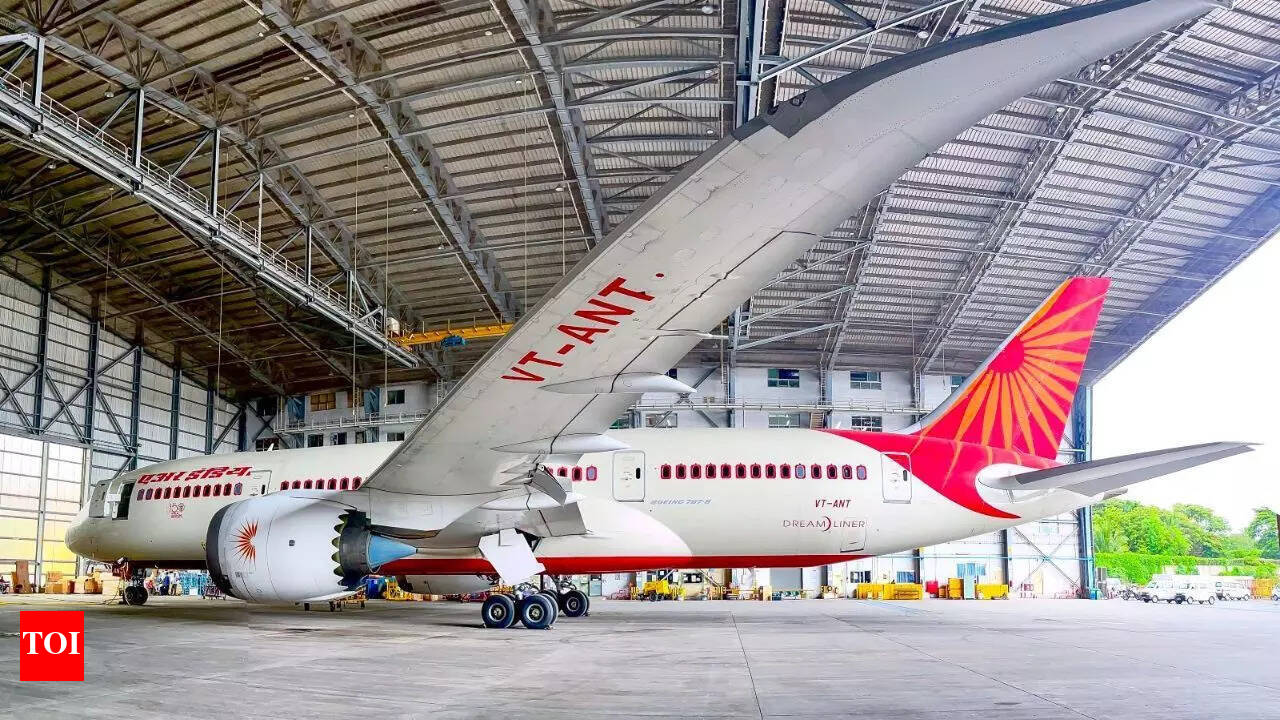 AI finally begins retrofit of legacy wide body planes; to complete task by  October 2028 - Times of India