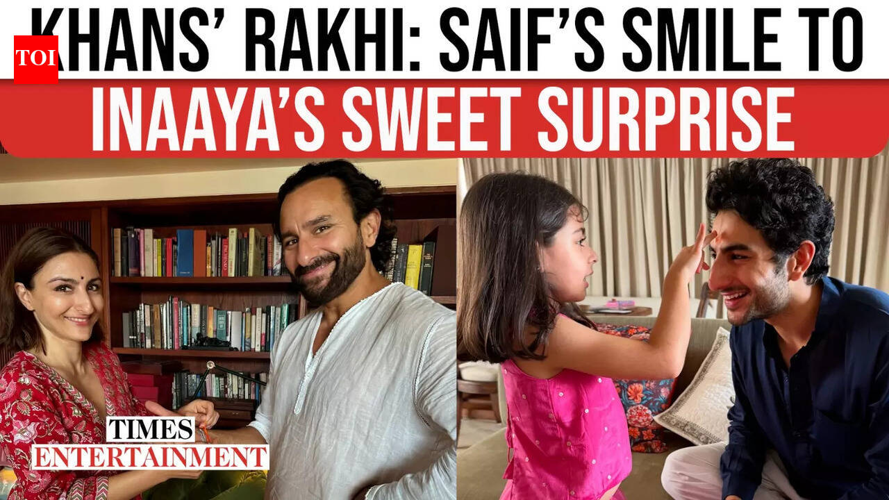 Khan Family’s Raksha Bandhan Goes Viral — Rakhis for Saif, Ibrahim… and ...