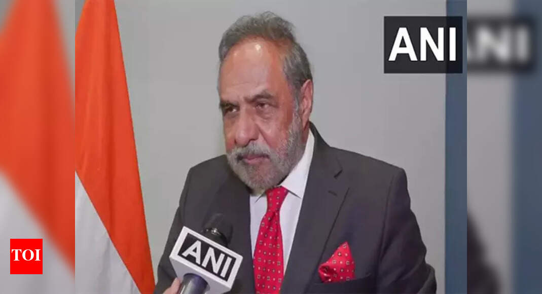 Congress leader Anand Sharma resigns as chairman of AICC Foreign Affairs Department