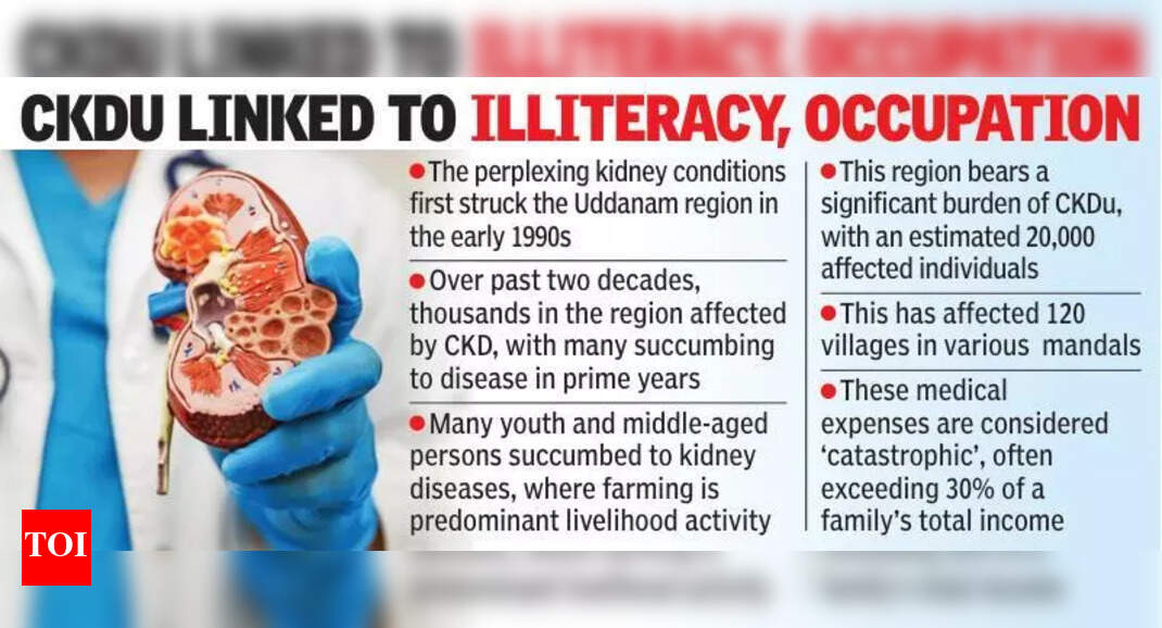 Uddanam’s CKDu crisis tied to social, lifestyle factors